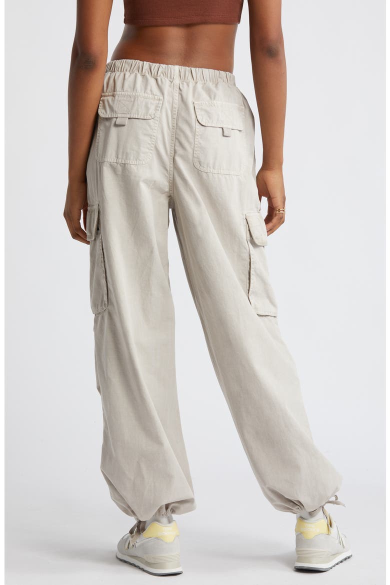 Parachute Cotton Cargo Pants, Alternate, color, BEIGE PUMICE