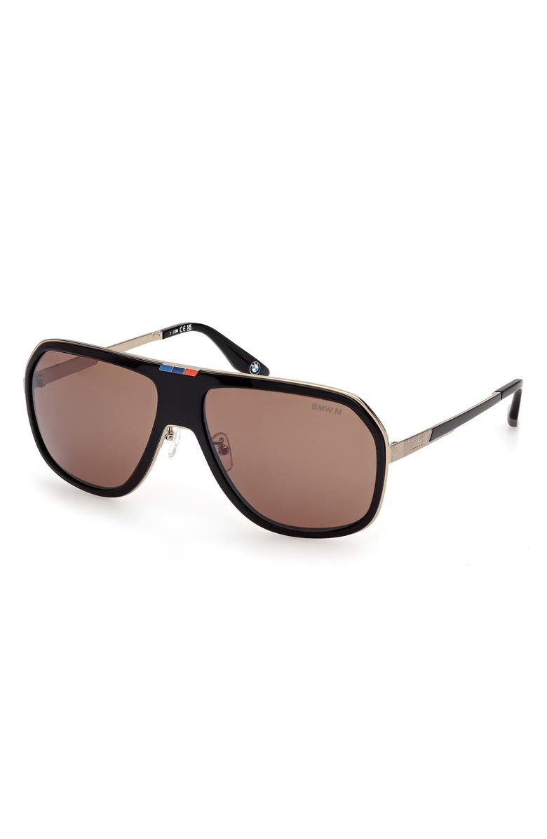 BMW 63mm Sunglasses, Alternate, color,