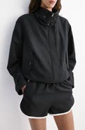 MANGO Funnel Neck Bomber Jacket