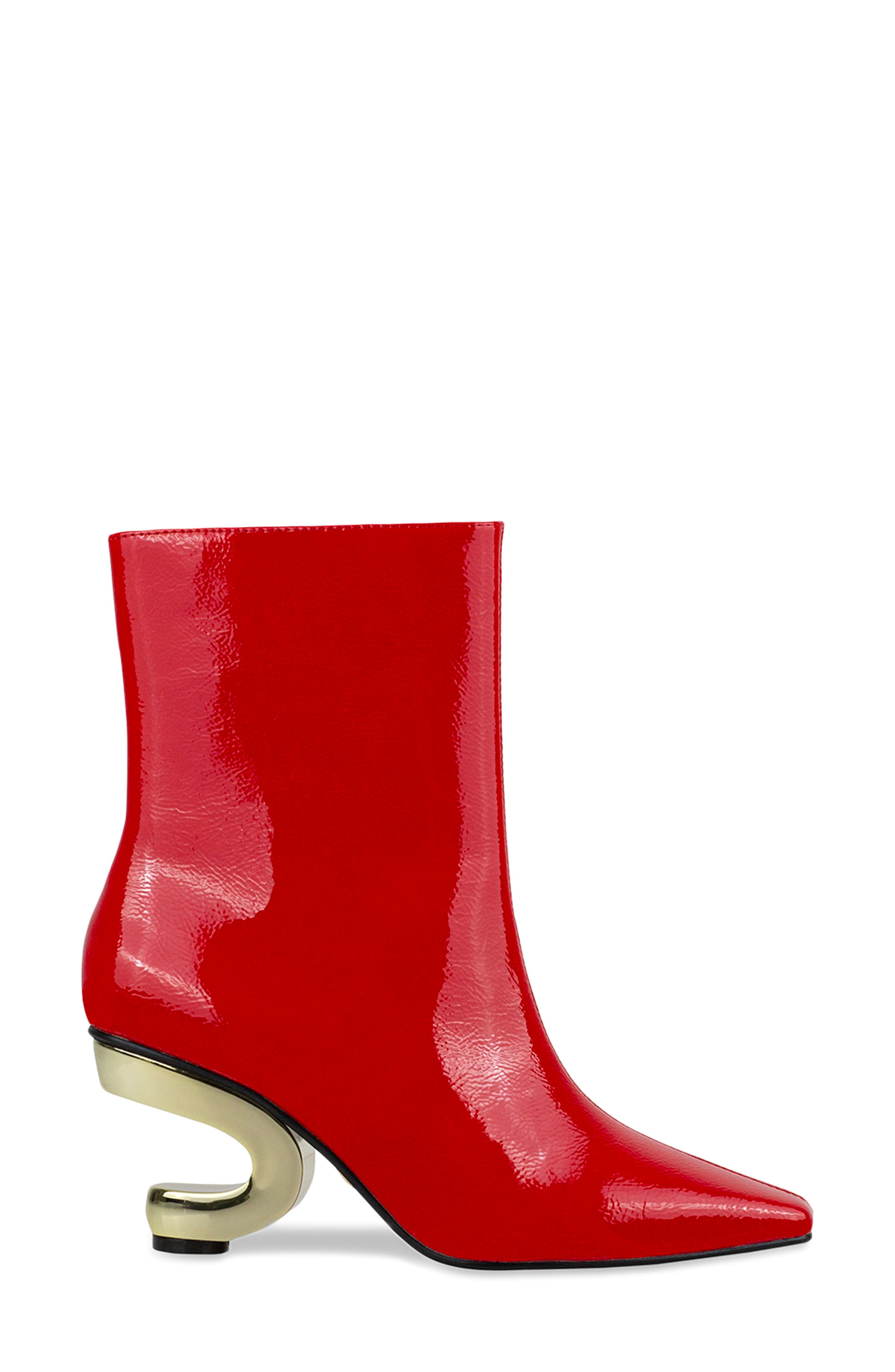 Getaway Bootie, Alternate, color, RED