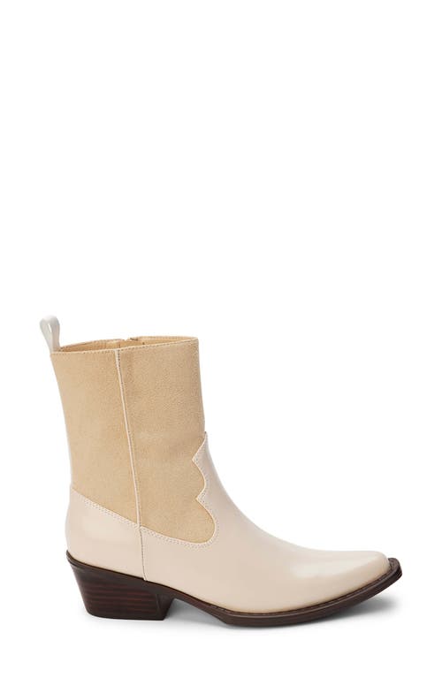 Matisse Harriet Western Bootie In Natural