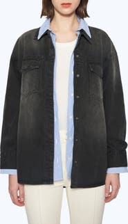 Bayeas Oversize Denim Shirt Jacket