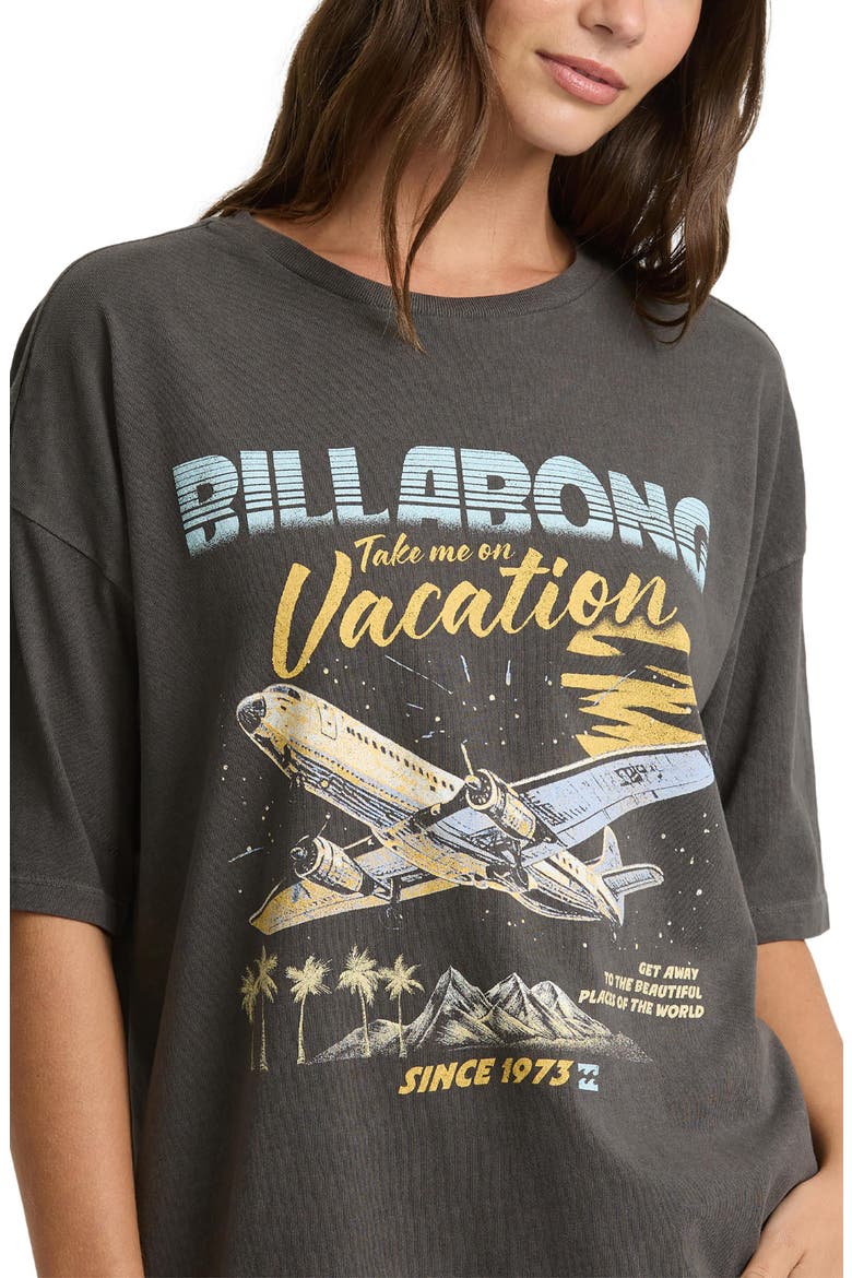 Beautiful Places Cotton Graphic T-Shirt, Alternate, color, OFF BLACK