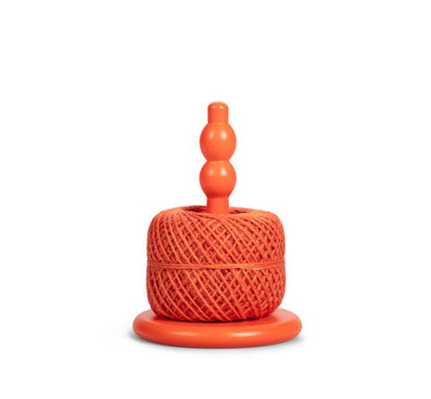 Wooden Twine Holder with Jute Ball