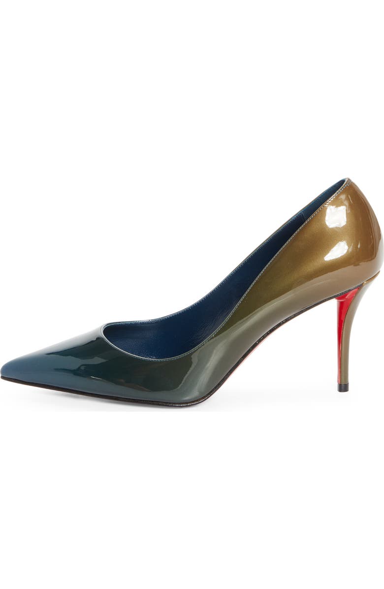 Christian Louboutin Miss Z Pointed Toe Pump, Alternate, color, Last Night/ Bronzo
