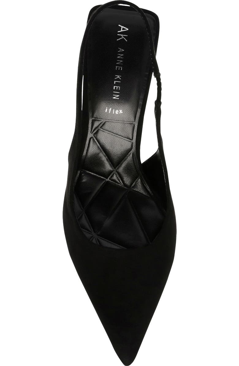 Anne Klein Indianna Slingback Pump, Alternate, color, Black
