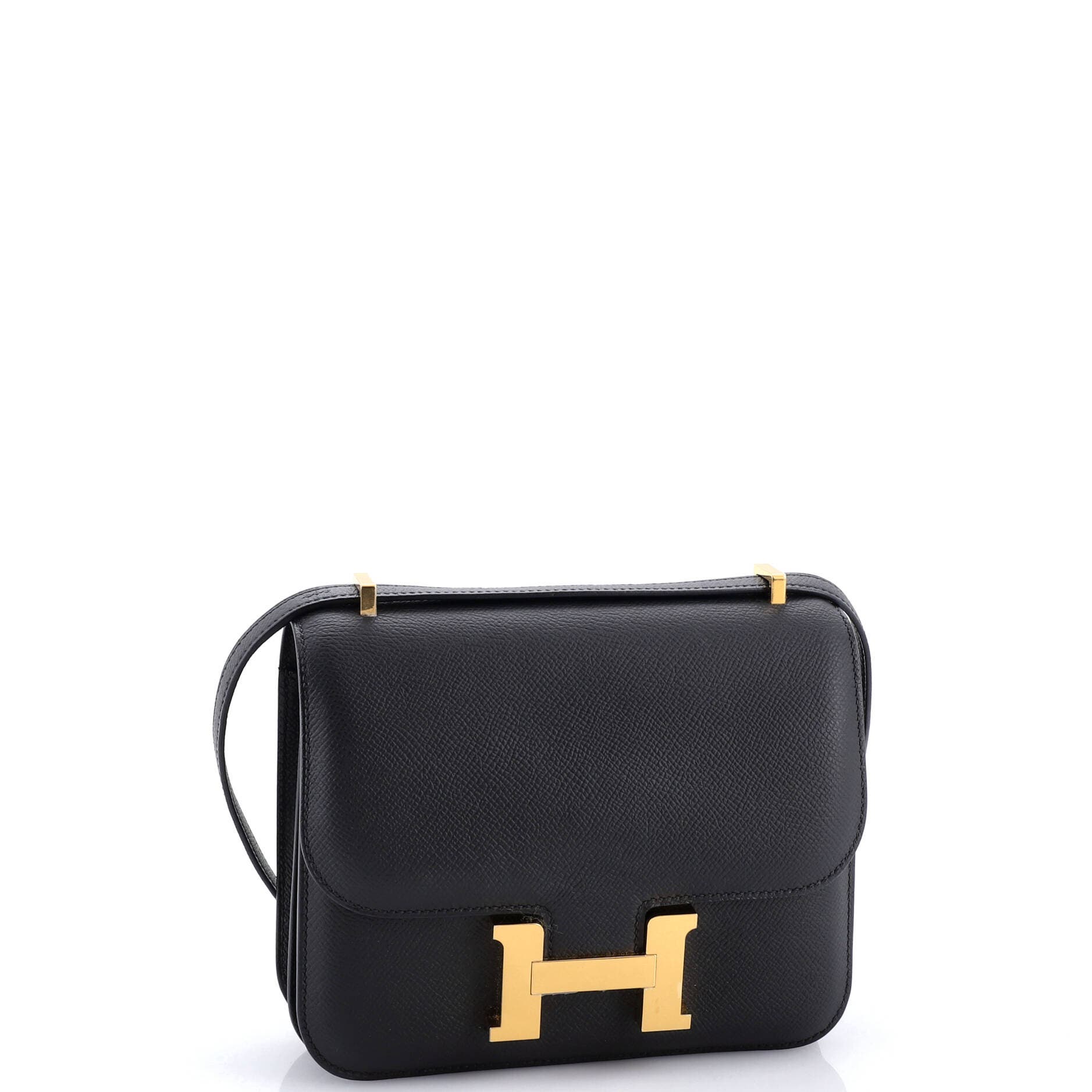 Pre-Owned Hermes Constance NM Bag Epsom 18, Alternate, color, Noir