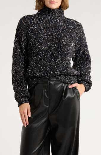 Melrose and Market Fiesta Mock Neck Sweater