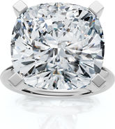 Bliss Diamond Certified 7Ct Cushion Diamond Engagement Ring 14k Gold Lab Grown