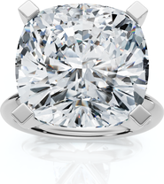 Bliss Diamond Certified 7Ct Cushion Diamond Engagement Ring 14k Gold Lab Grown