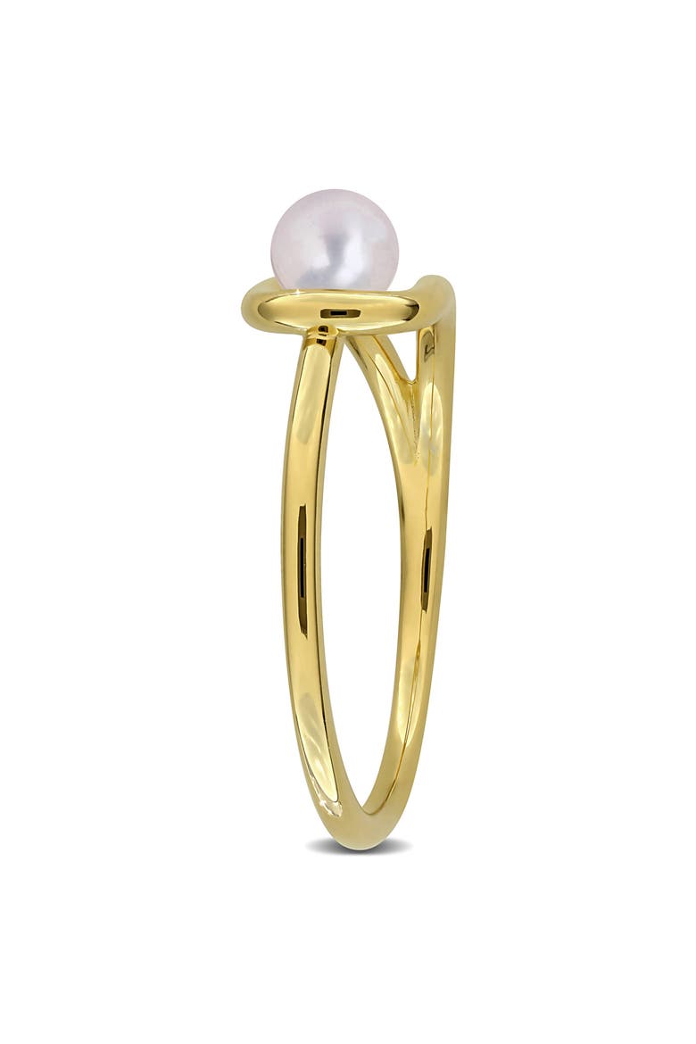 Cultured Freshwater Pearl Ring, Alternate, color, WHITE