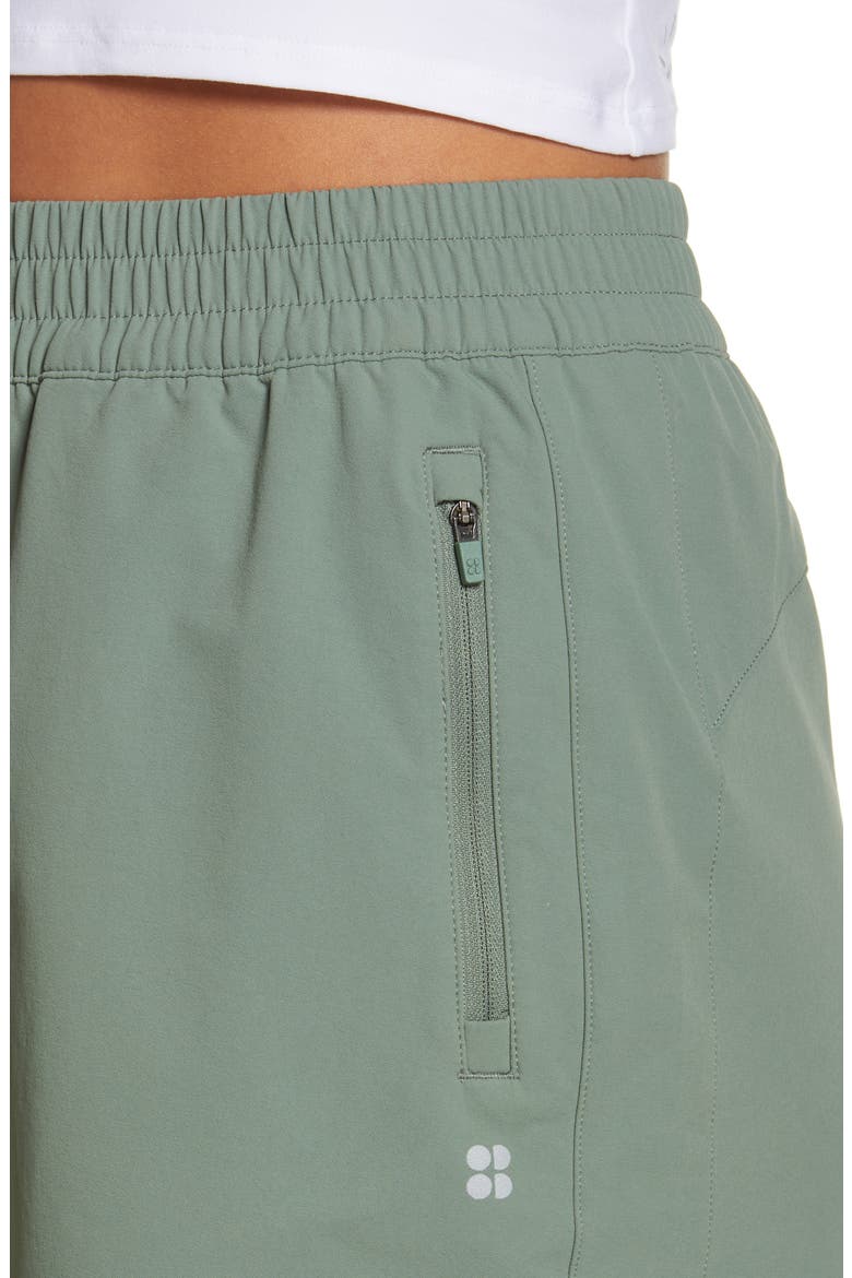 Summit Water Resistant Hiking Shorts, Alternate, color, HEATH GREEN