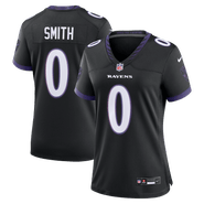 Nike Women's Nike Roquan Smith Black Baltimore Ravens Alternate Game Jersey