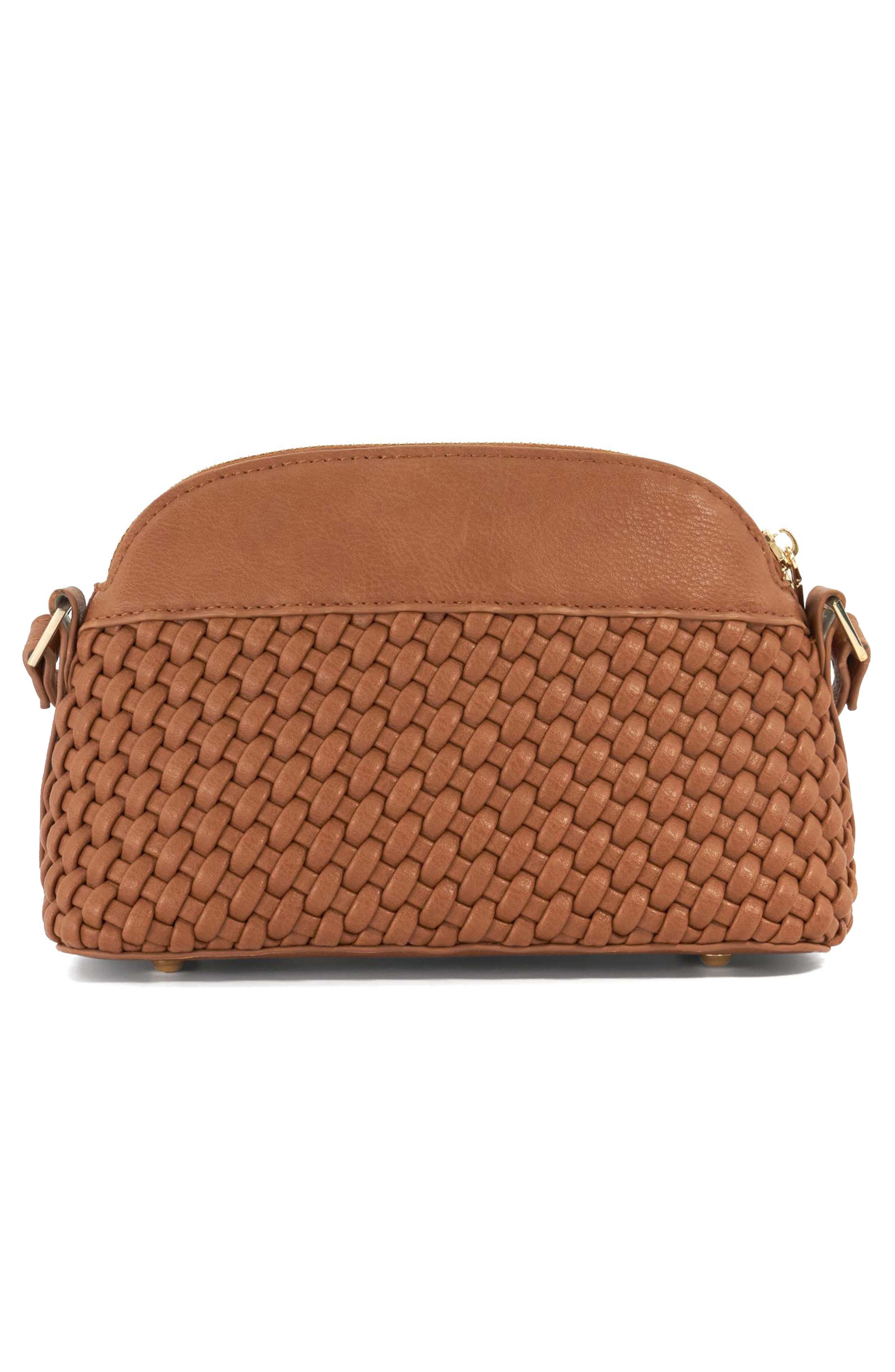 Dune London Distinct Faux Leather Crossbody Bag, Alternate, color, 