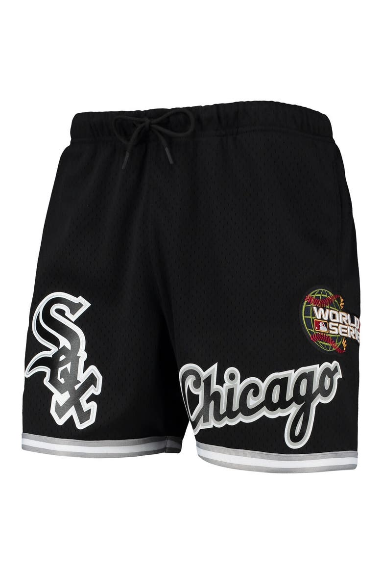 Men's Pro Standard Black Chicago White Sox 2005 World Series Mesh Shorts, Alternate, color, Black