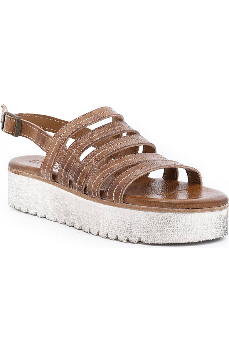 Bed Stu Ensley Strappy Slingback Platform Sandal, Main, color,