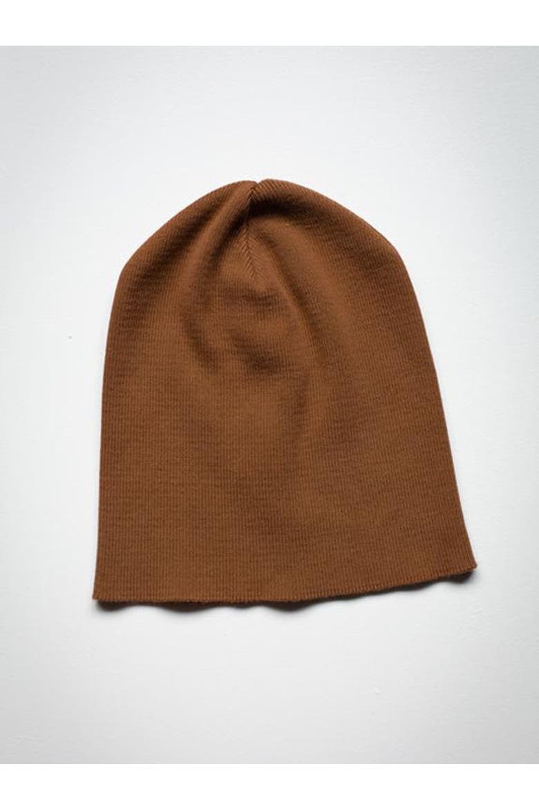 The Knit Beanie, Main, color, rust