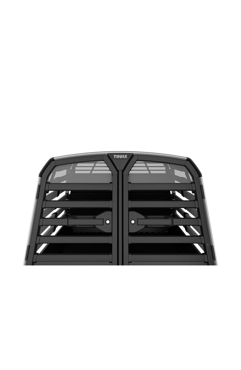 Thule Allax Double M Car Dog Crate, Alternate, color, Black/ Silver