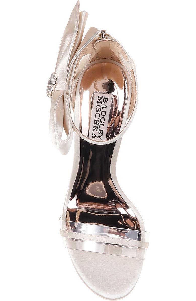 Badgley Mischka Collection Badgley Mischka Fran Bow Ankle Strap Sandal, Alternate, color,