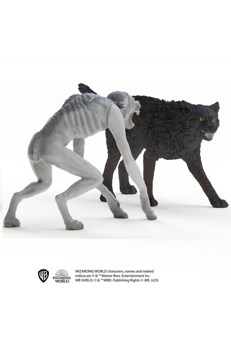 Wizarding World, 2 Figure Set, Werewolf vs Animagus, Kids 6+, Alternate, color, Multicolored