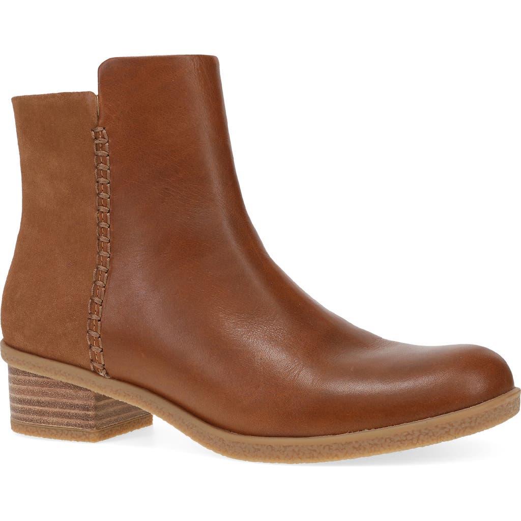 Dansko Denay Waterproof Bootie In Brown