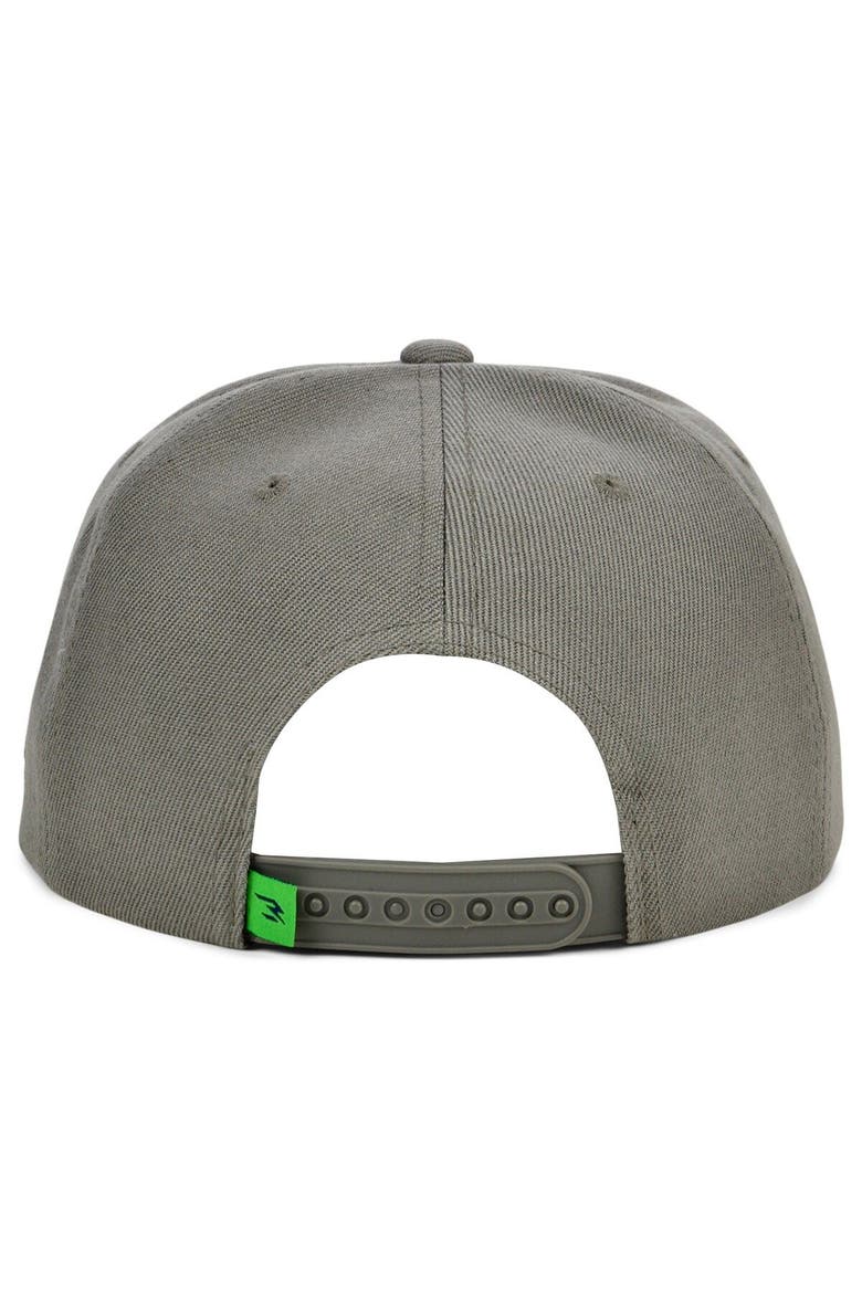 Men's Gray/Navy 3BRAND by Russell Wilson Fashion Snapback Adjustable Hat, Alternate, color, Gray