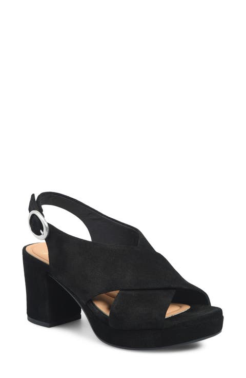 Lyric Slingback Platform Sandal (Women)