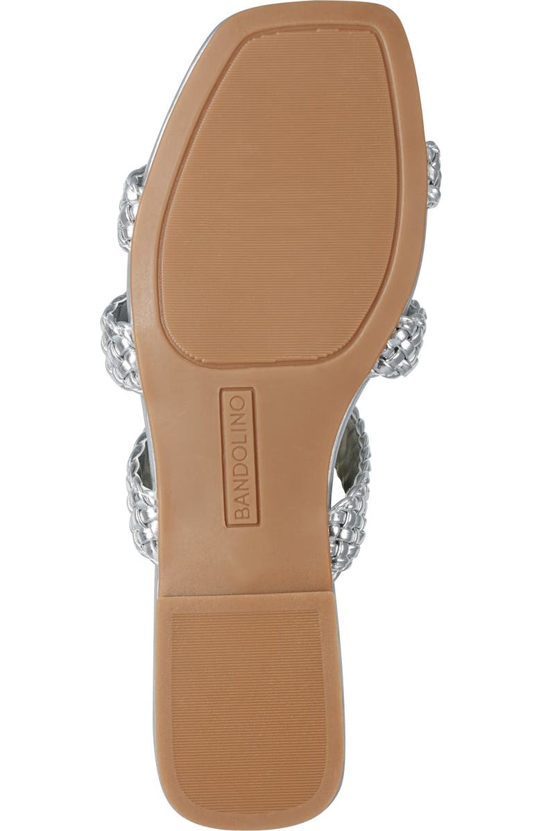Bandolino Summer Slide Sandal, Alternate, color, Silver