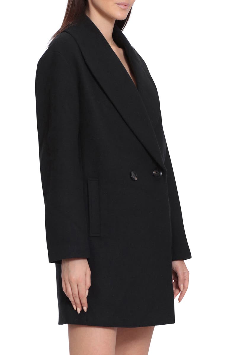 Avec Les Filles Shawl Collar Coat, Alternate, color, 