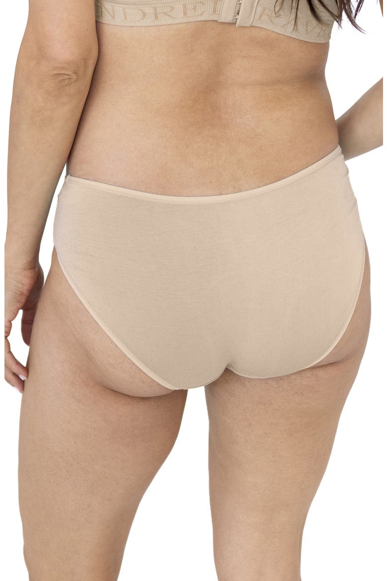 Assorted 5-Pack Under the Bump Full Coverage Maternity Briefs, Alternate, color, BEIGE/BLACK