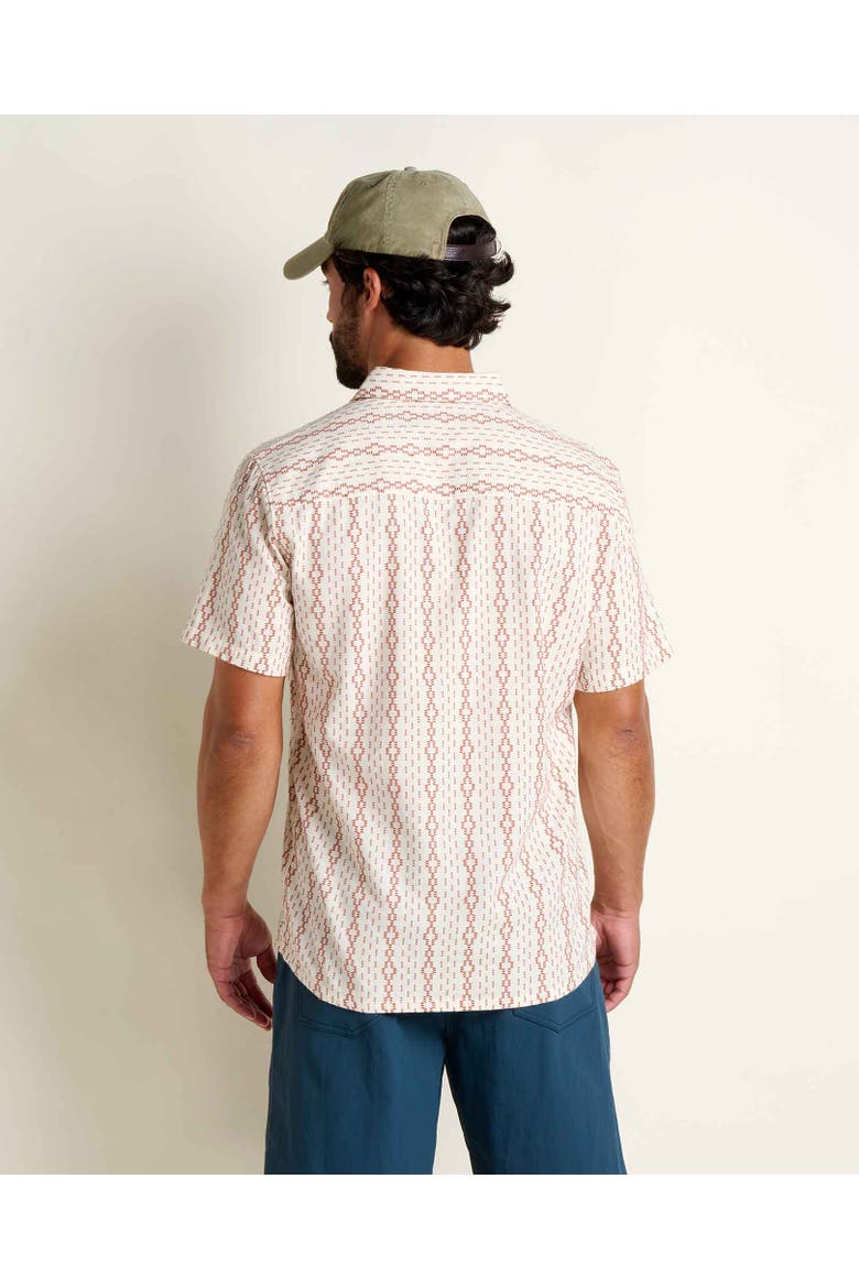 Treescape Short Sleeve Shirt, Alternate, color, Salt