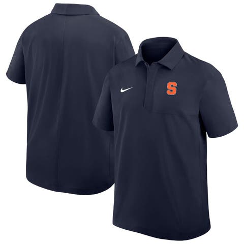 Men's Nike Navy Syracuse Orange Woven Polo