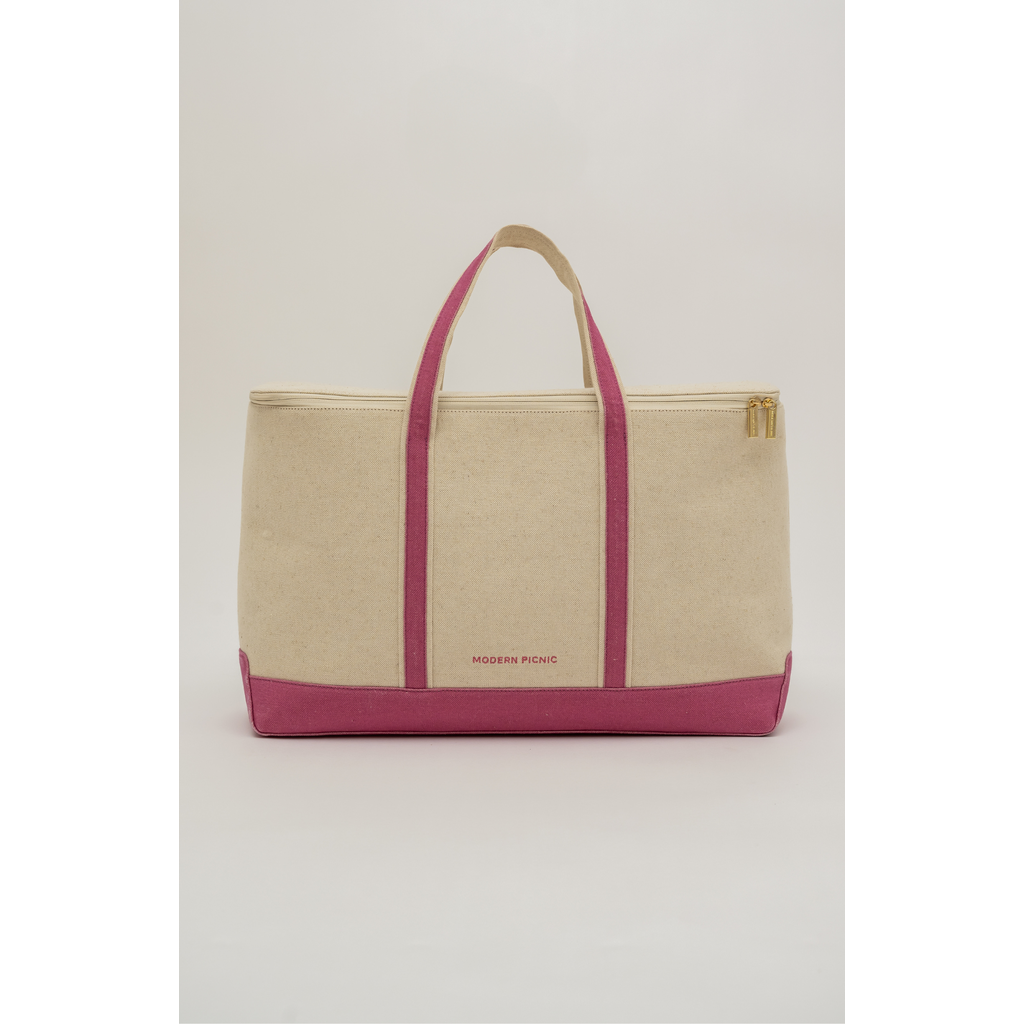 Modern Picnic THE COOLER in White Canvas  product