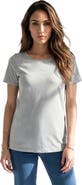 Roaman's Plus Size Cotton Ultimate Crewneck Tee