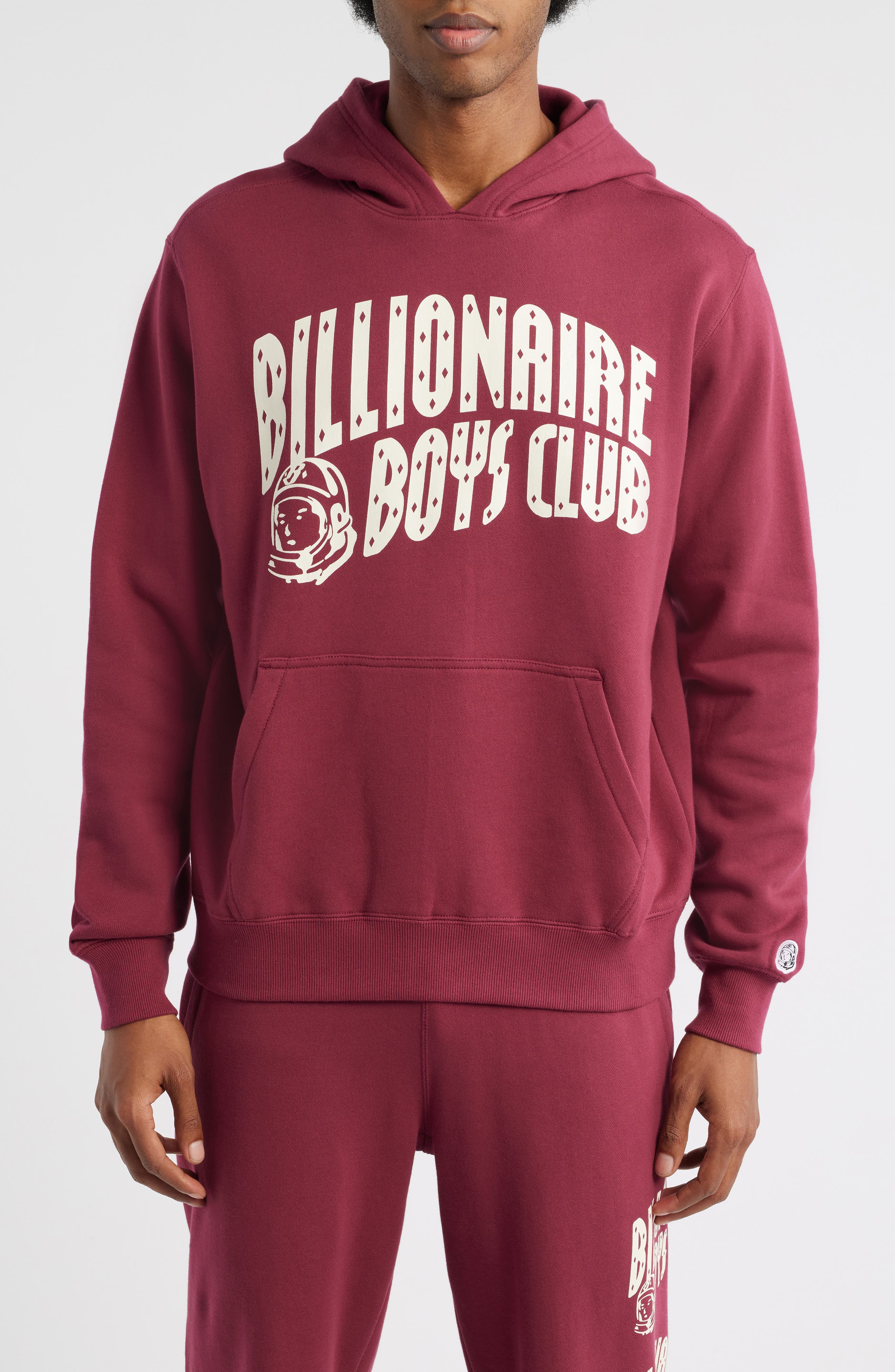 Billionaire Boys Club Curve Cotton Graphic Hoodie