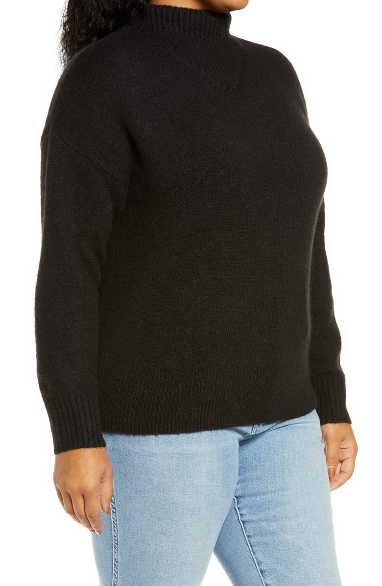 Madewell Dillon Mock Neck Pullover, Alternate, color, 