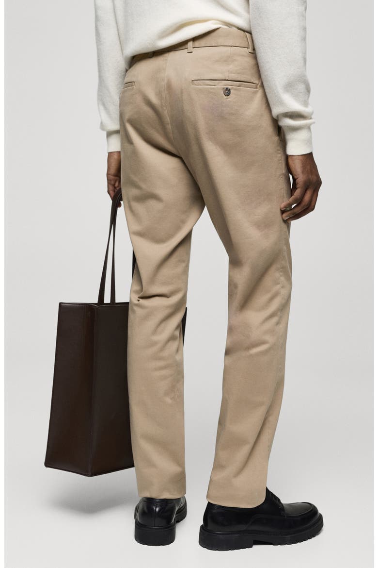 Serge Slim Fit Chino Pants, Alternate, color, BEIGE