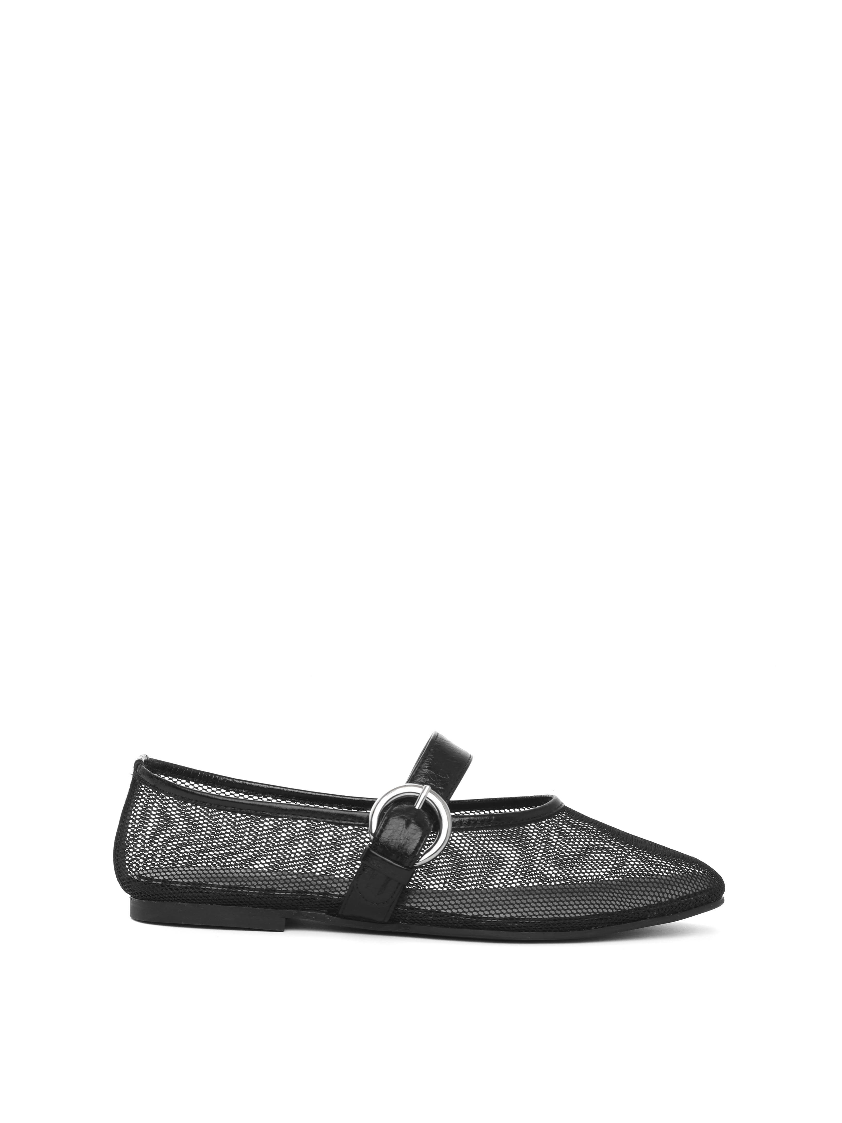Aveiro Ballerina, Alternate, color, Black Mesh