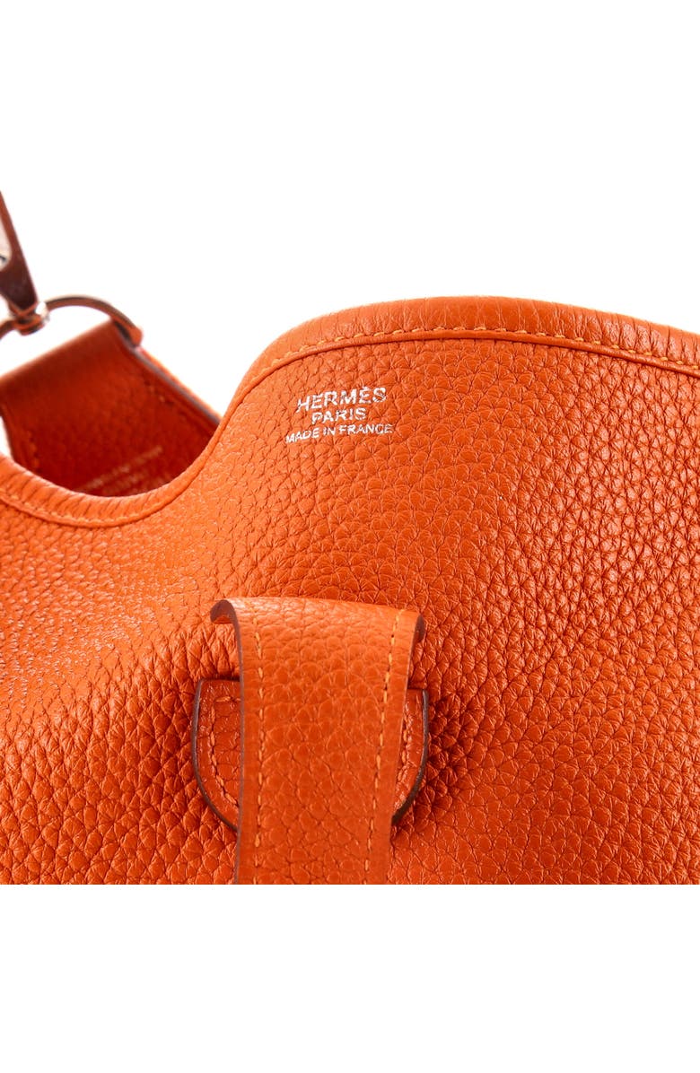 Pre-Owned Hermes Evelyne Bag Gen III Clemence PM, Alternate, color, Orange H