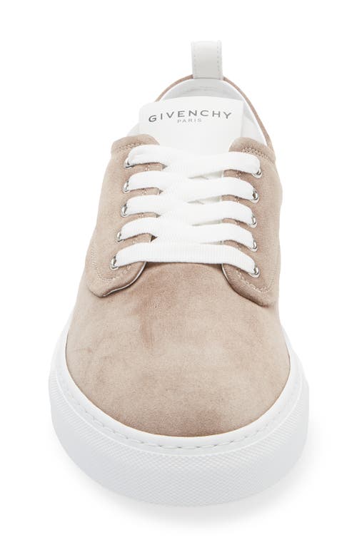 Givenchy New City Suede Sneaker In Brown