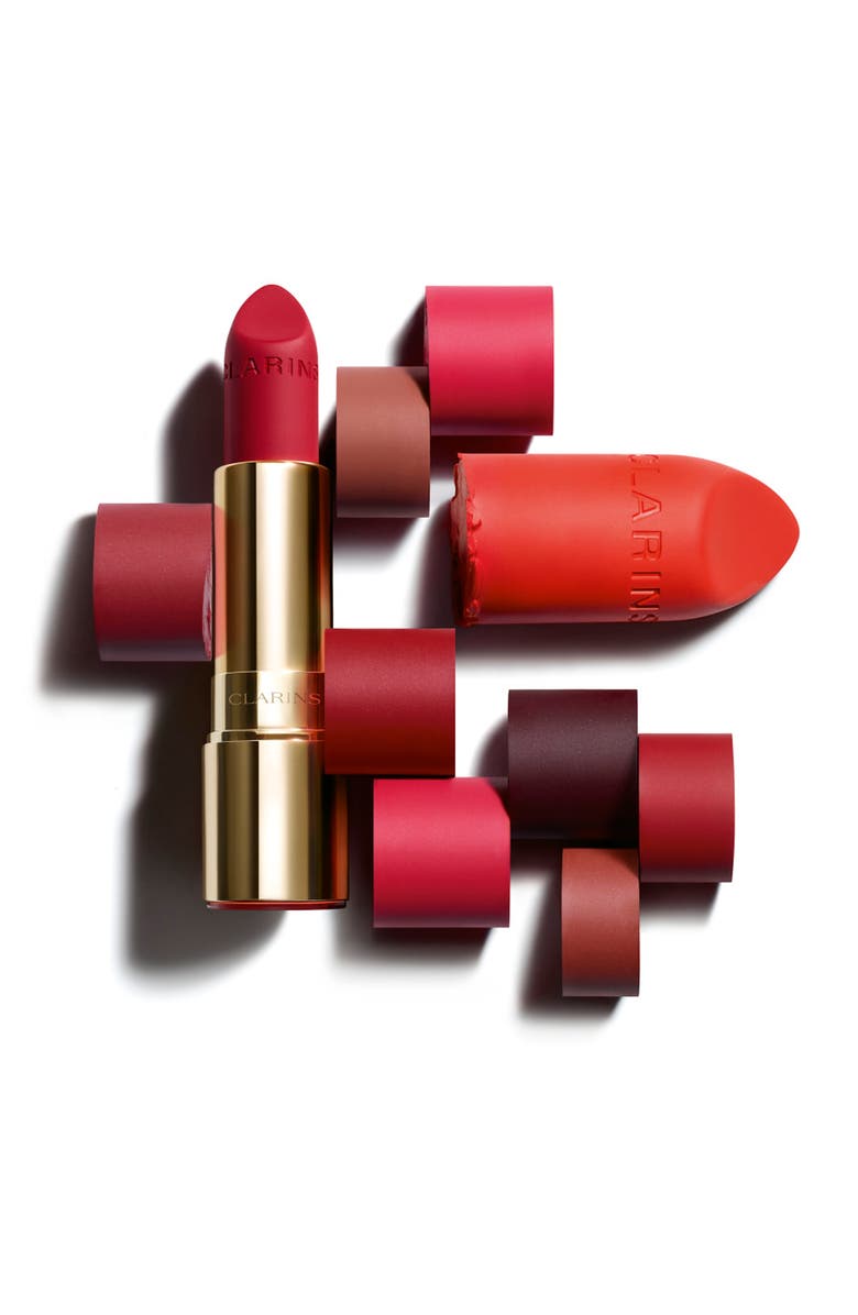 Clarins Joli Rouge Velvet Matte Lipstick, Alternate, color,