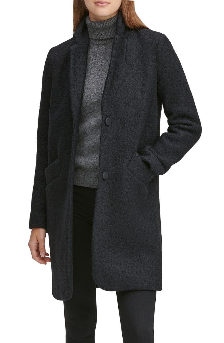 Marc New York Paige Bouclé Coat, Main, color,