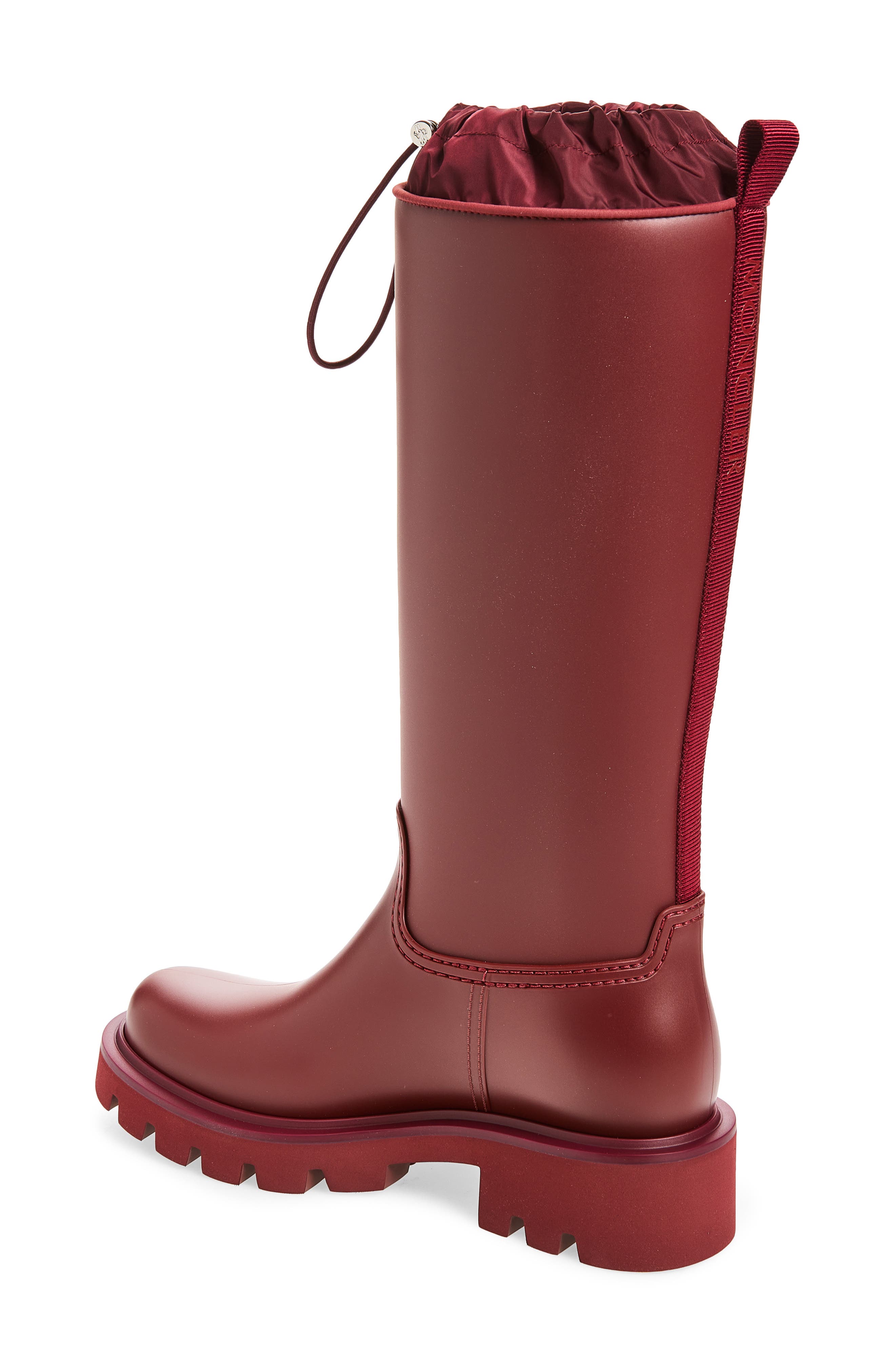 Kickstream Knee High Rain Boot, Alternate, color, BURNT RUSSET