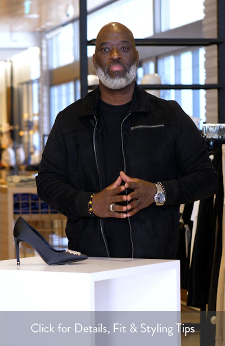 Quinnly Jewel Pointed Toe Pump, sales video thumbnail