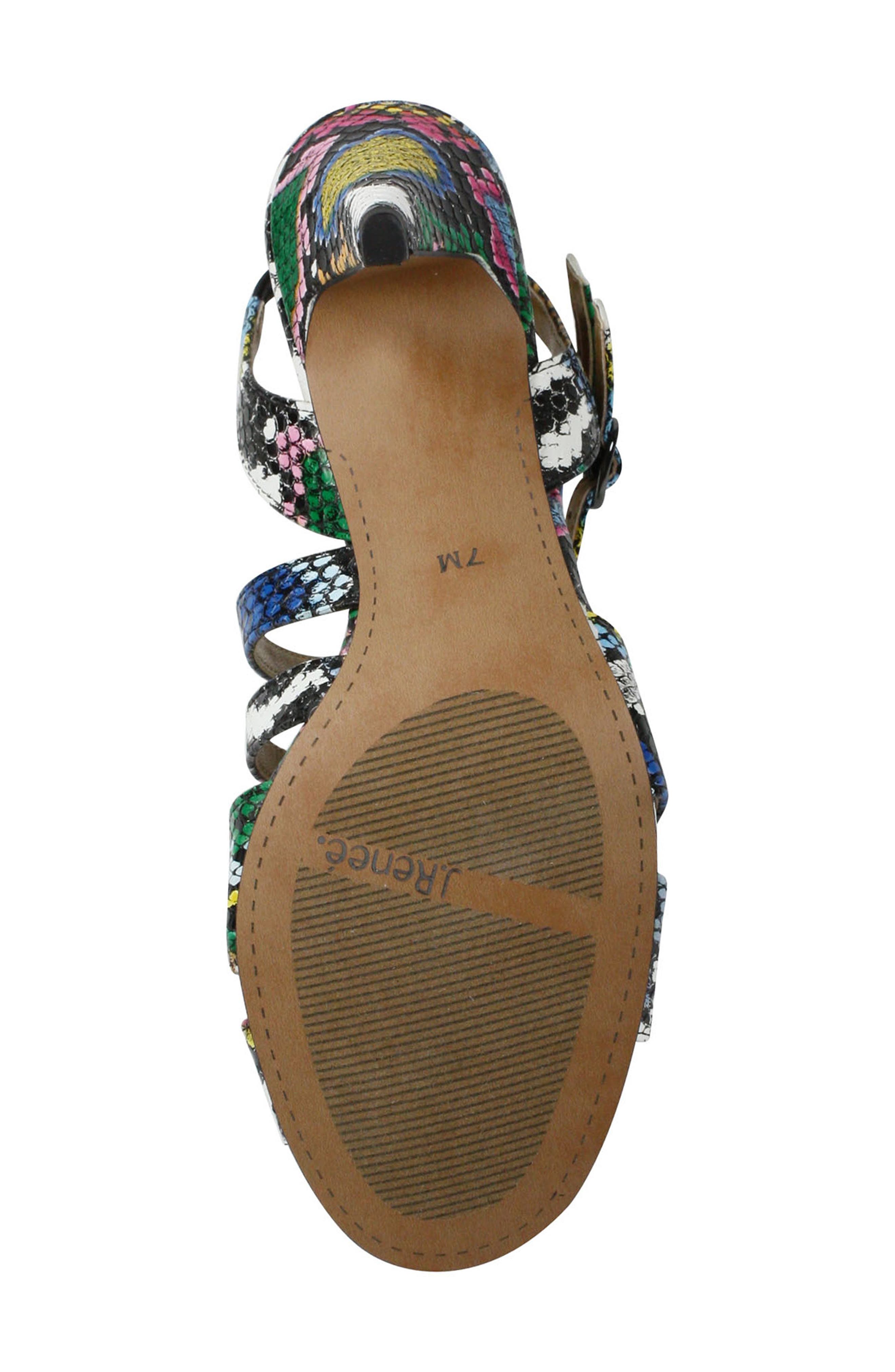 Uliana Sandal, Alternate, color, SNAKE PRINT FAUX LEATHER