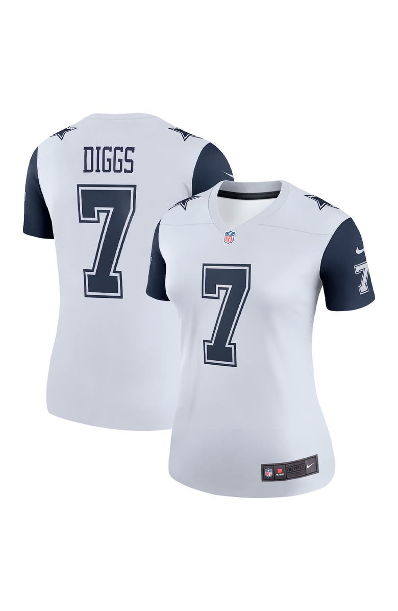 Nike Women's Nike Trevon Diggs White Dallas Cowboys Alternate Legend Jersey, Main, color, White