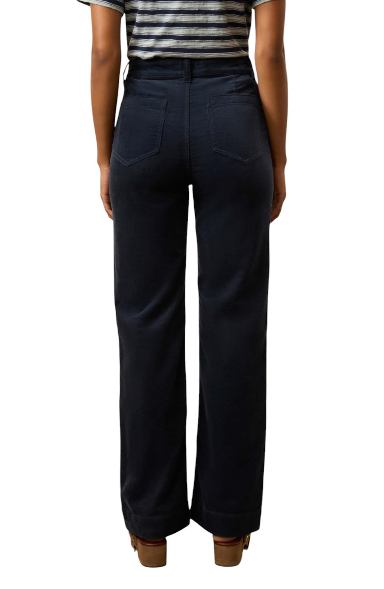 Stretch Corduroy Patch Pocket Pants - image 2