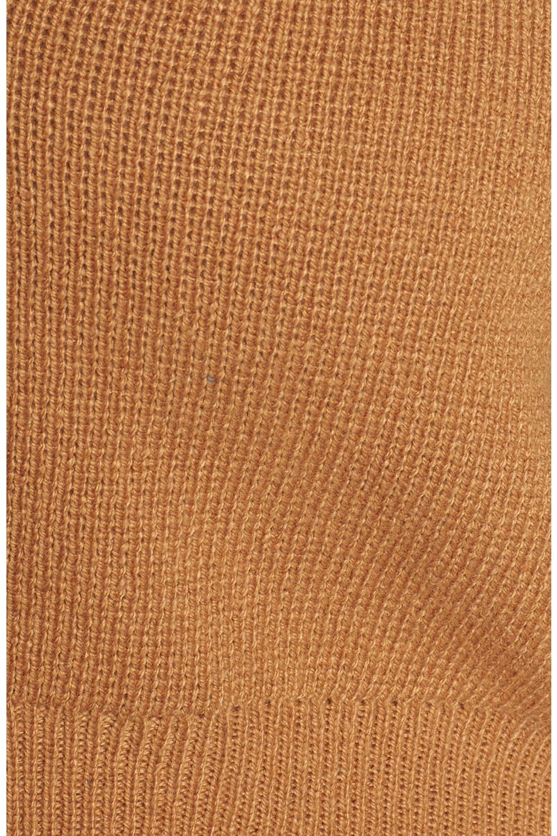Portrait Neck Cardigan, Alternate, color, TAN DALE