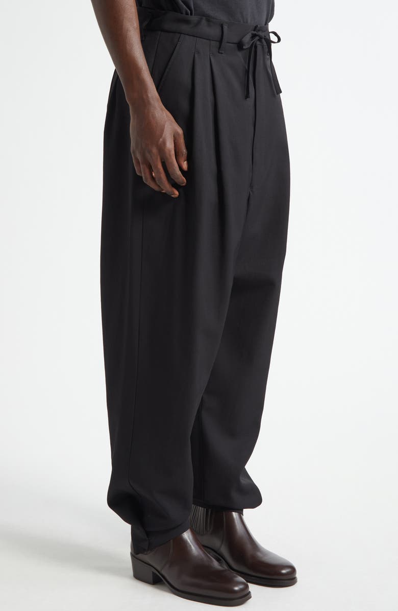 Lemaire Pleated Drawstring Pants, Alternate, color, 