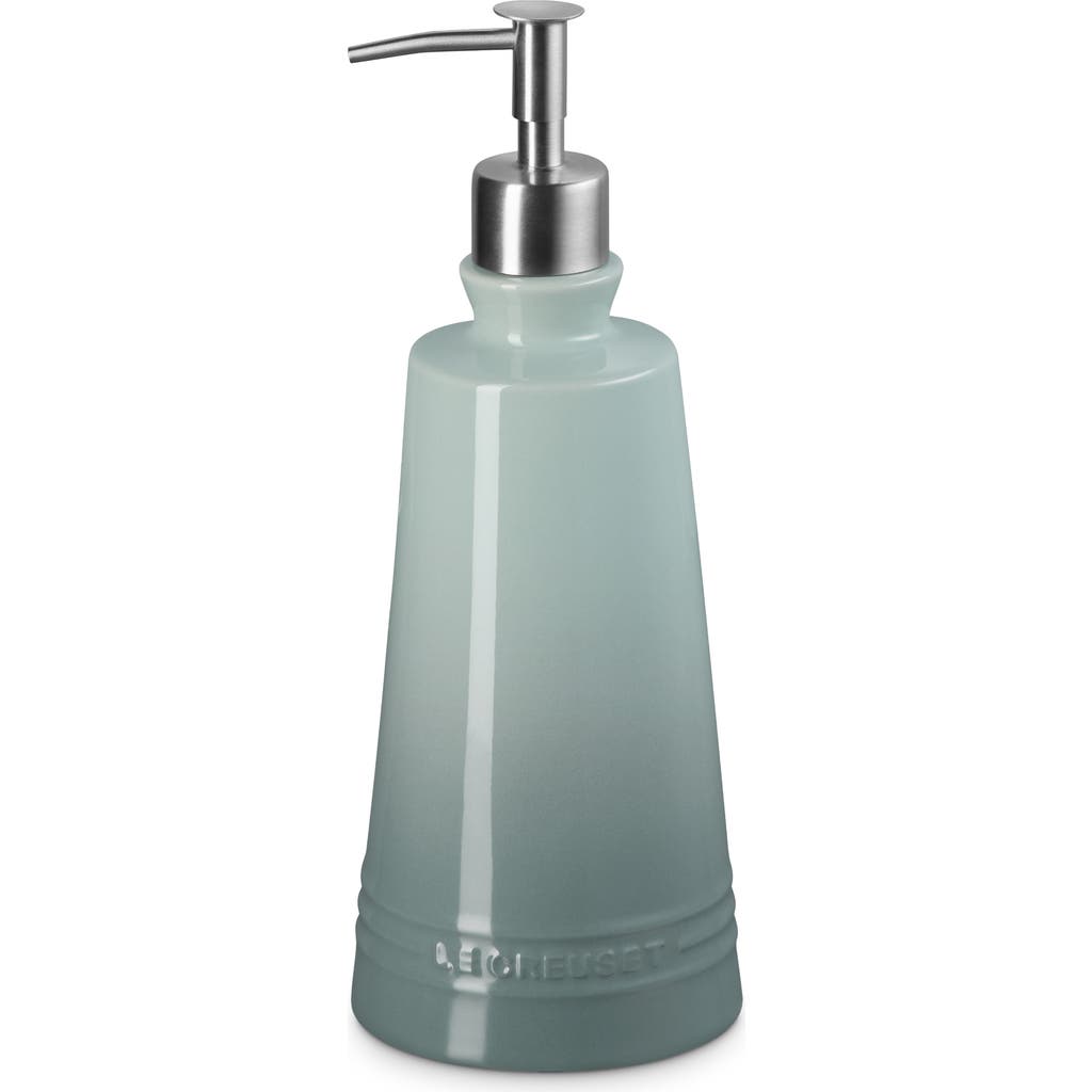 Le Creuset Stoneware Signature 20-0z. Soap Dispenser In Sea Salt